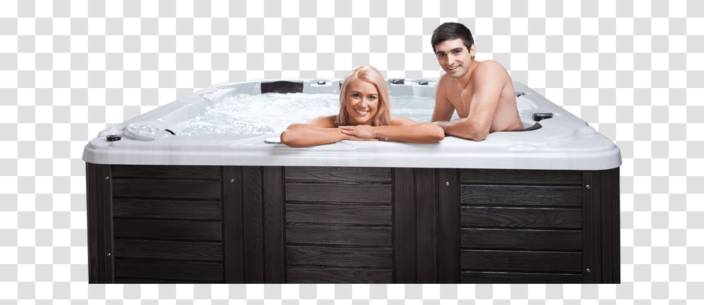 Download Mira Hot Tubs Countertop, Jacuzzi, Person, Human, Bathtub Transparent Png