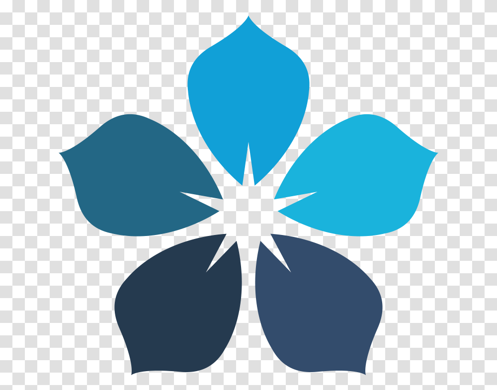 Download Mirillis Flower Logo Blue Flower Logo, Leaf, Plant, Symbol, Blossom Transparent Png