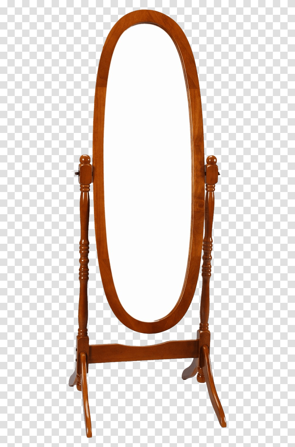 Download Mirror Image For Free Long Mirror, Chair, Furniture, Oval, Wood Transparent Png