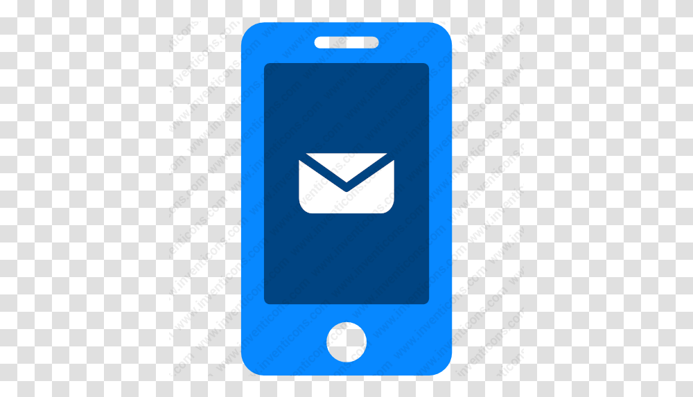 Download Mobile Email Vector Icon Smart Device, Electronics, Phone, Mobile Phone, Cell Phone Transparent Png