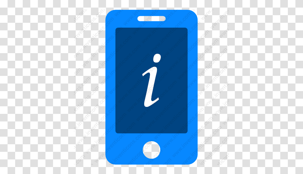 Download Mobile Info Vector Icon Inventicons Smart Device, Phone, Electronics, Mobile Phone, Cell Phone Transparent Png