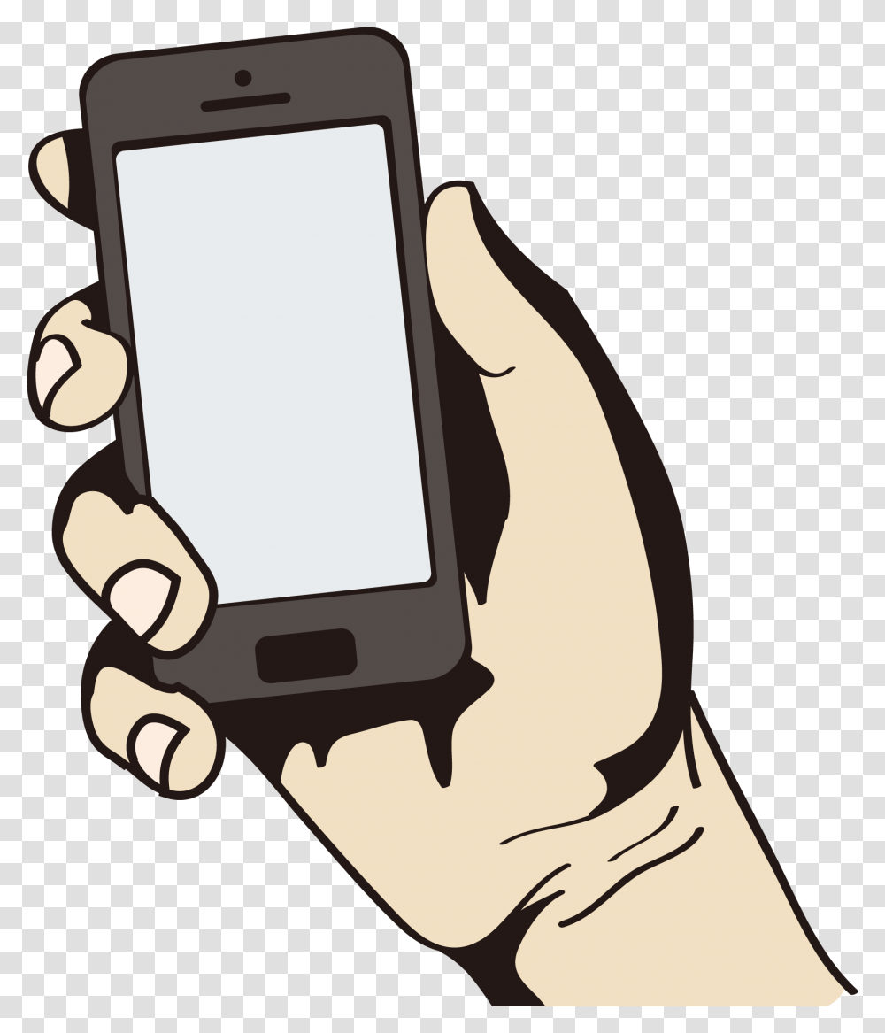 Download Mobile Phone Smartphone Device Vector Vector Cellphone, Electronics, Cell Phone, Iphone, Texting Transparent Png