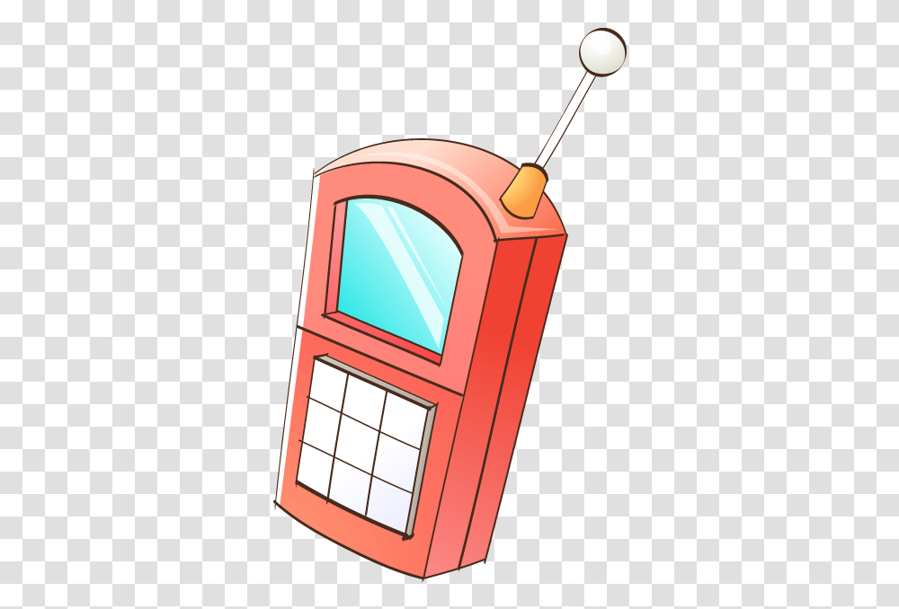 Download Mobile Phones Cartoon Phone Telephone Phone Telephone Cartoon, Machine, Mailbox, Letterbox Transparent Png