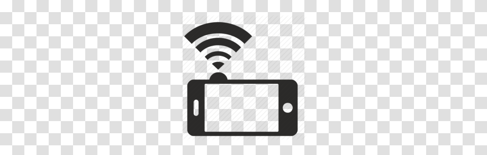 Download Mobile With Wifi Symbol Clipart Iphone Wi Fi Computer Icons, Weapon, Weaponry, Plan, Plot Transparent Png