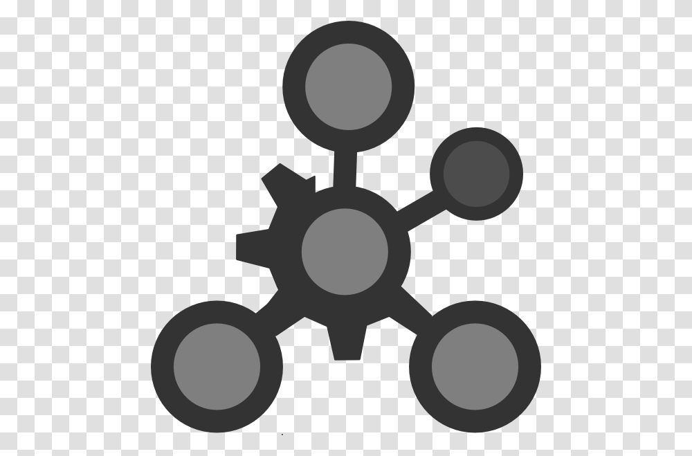 Download Molecule Clipart, Machine, Gear, Scissors, Blade Transparent Png