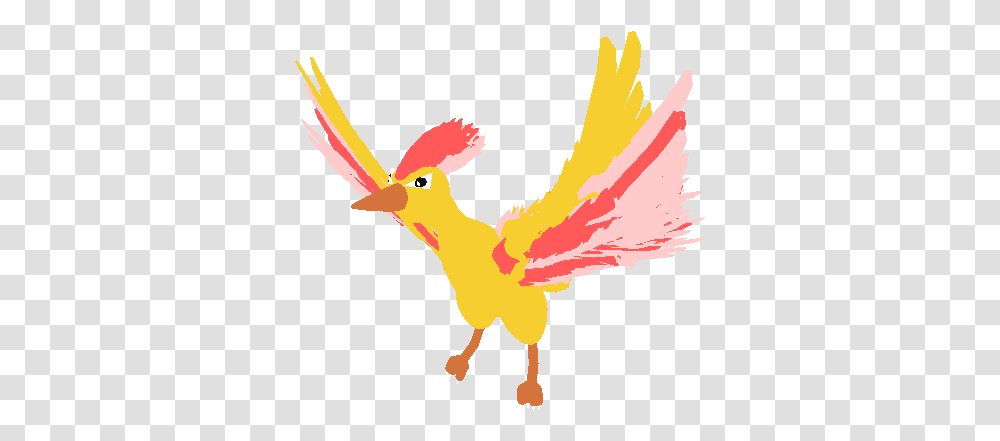 Download Moltres Image With No Woodpecker, Animal, Bird, Poultry, Fowl Transparent Png