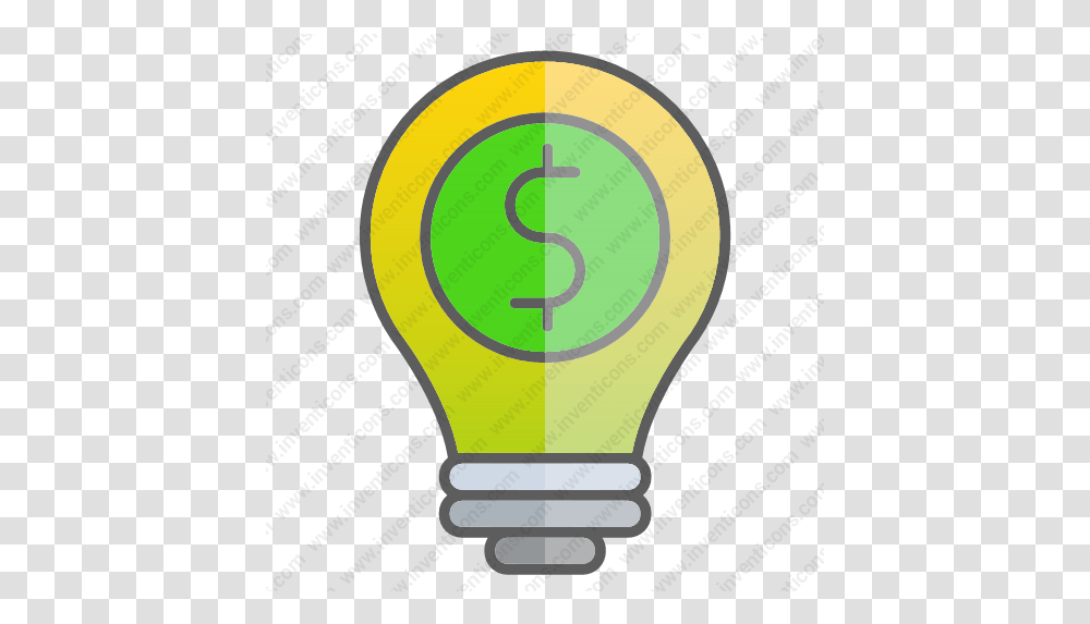 Download Money Dollar Vector Icon Inventicons Incandescent Light Bulb, Lightbulb Transparent Png
