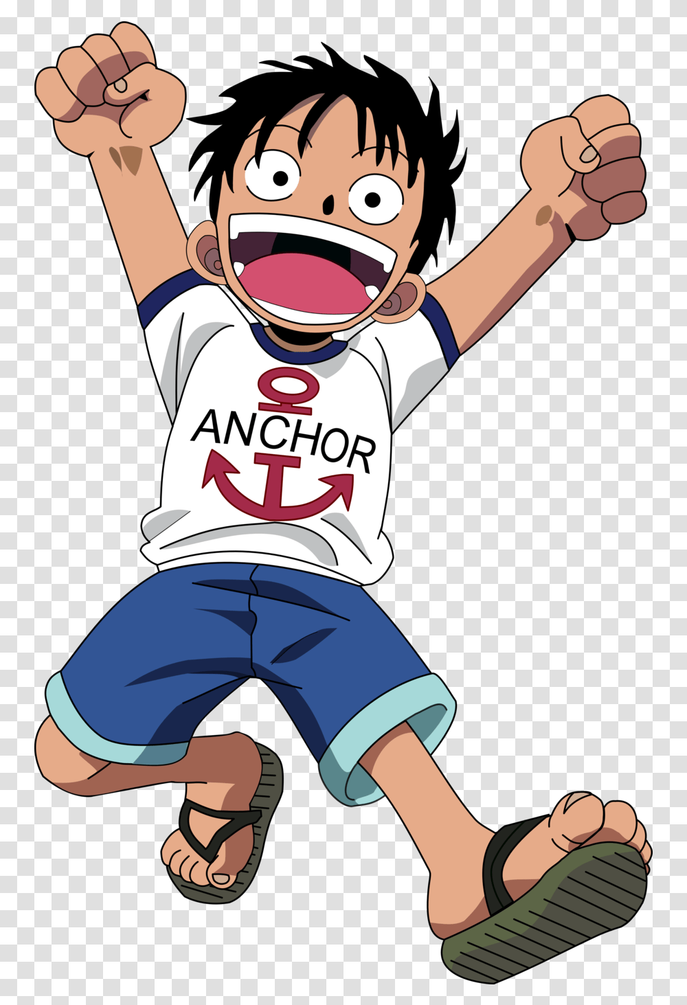 Download Monkey D Luffy Background For Designing One Piece, Clothing, Person, Arm, People Transparent Png
