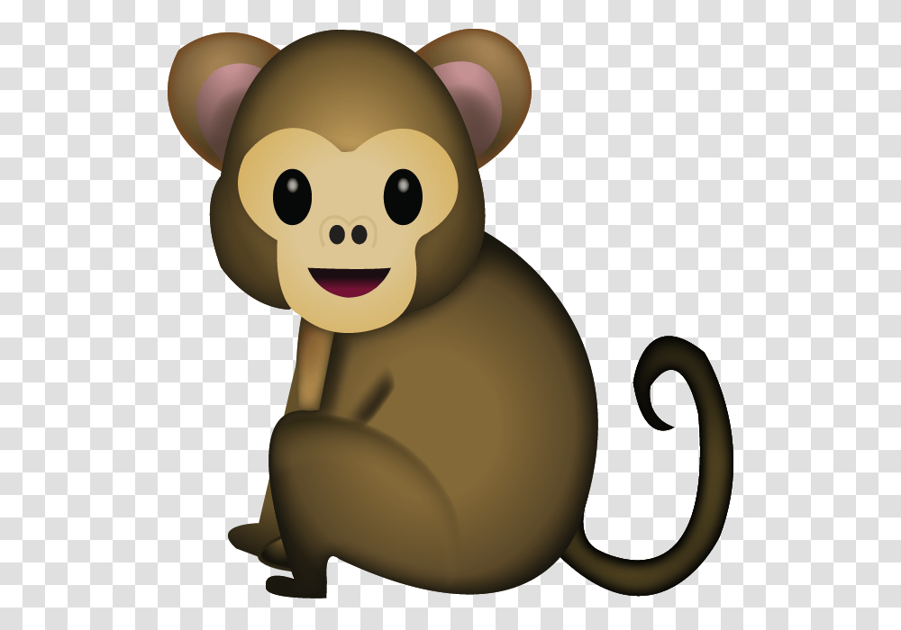 Download Monkey Emoji Icon Emoji Island, Mammal, Animal, Toy, Pet Transparent Png