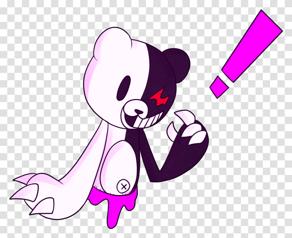 Download Monokuma Monokuma, Hand, Juggling, Toy Transparent Png