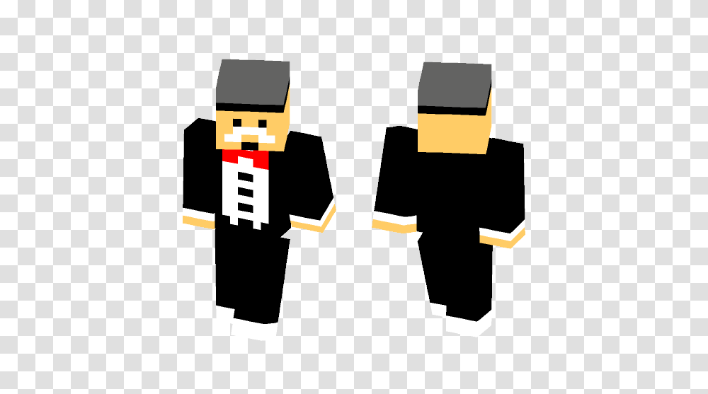 Download Monopoly Man Minecraft Skin For Free Superminecraftskins, Costume, Ninja, Nutcracker Transparent Png