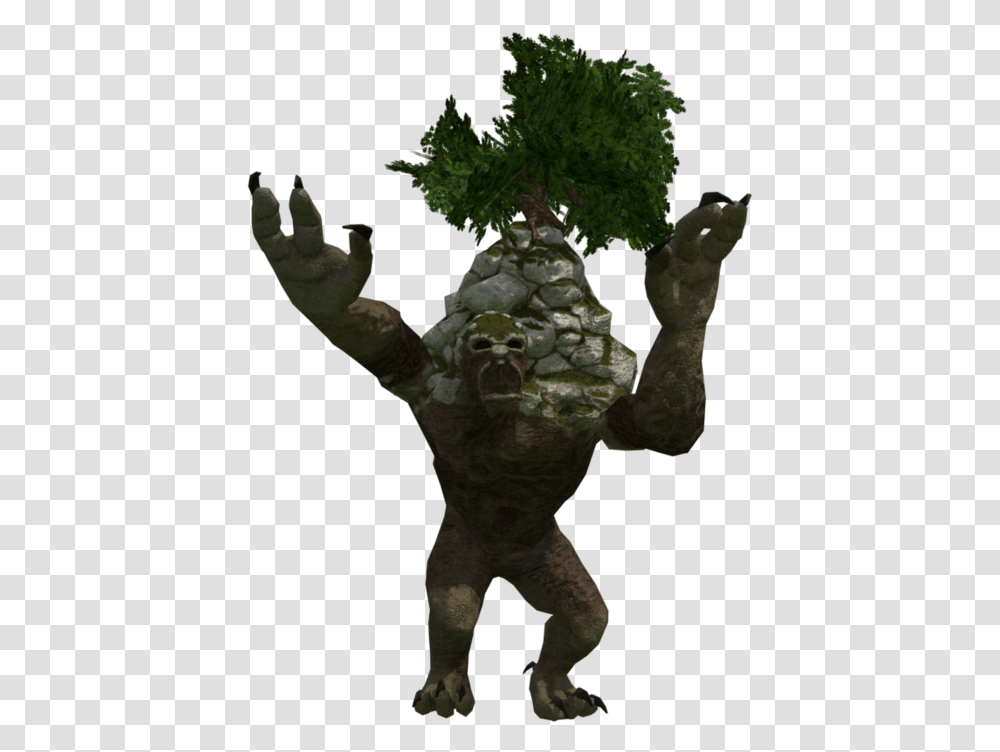 Download Monster Animation Coming Soon By Angus Forest Forest Monster, Plant, Tree, Alien, Reptile Transparent Png