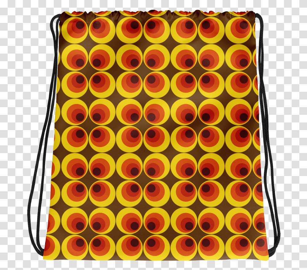 Download Monster Eyes Drawstring Bag Circle Image With Portable Network Graphics, Rug, Pattern, Accessories, Accessory Transparent Png