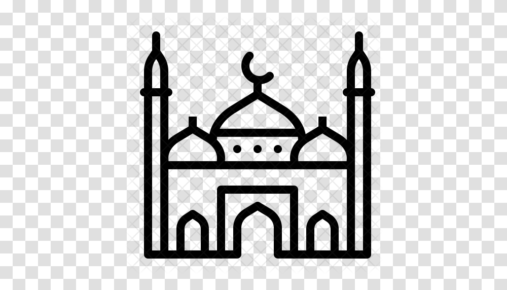 Download Mosque Pray Icon Clipart Great Mosque Of Mecca Salah, Pattern, Rug, Texture Transparent Png