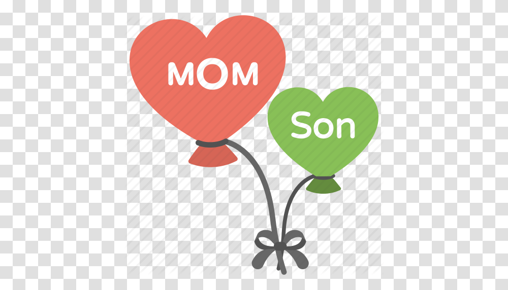 Download Mother Son Relation Clipart Mother Computer Icons Clip, Balloon, Heart Transparent Png