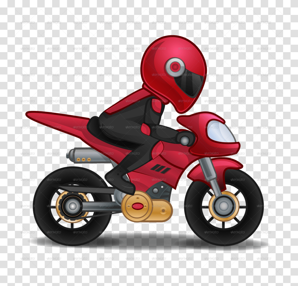 Download Motorbike Vector Clipart Motorcycle Clip Art, Vehicle, Transportation, Lawn Mower, Tool Transparent Png