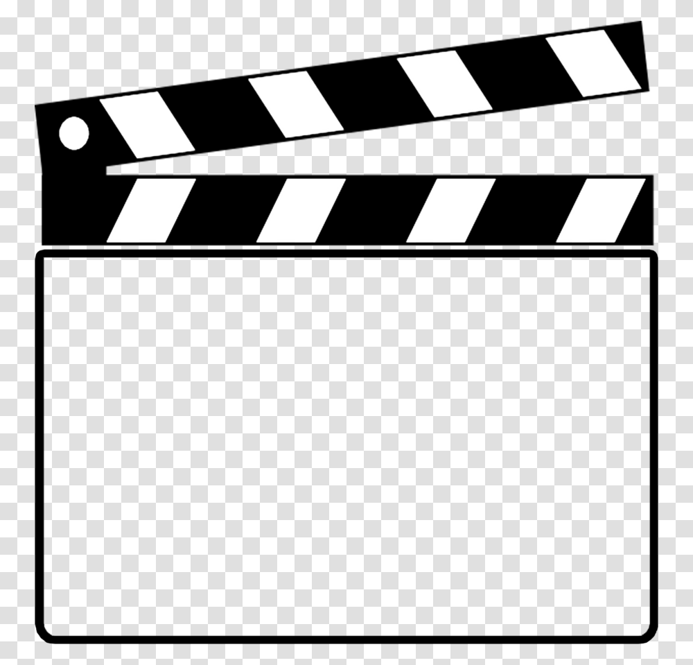 Download Movie Cut Board Clipart Clapperboard Film Clip Art Film, Fence, Road Transparent Png