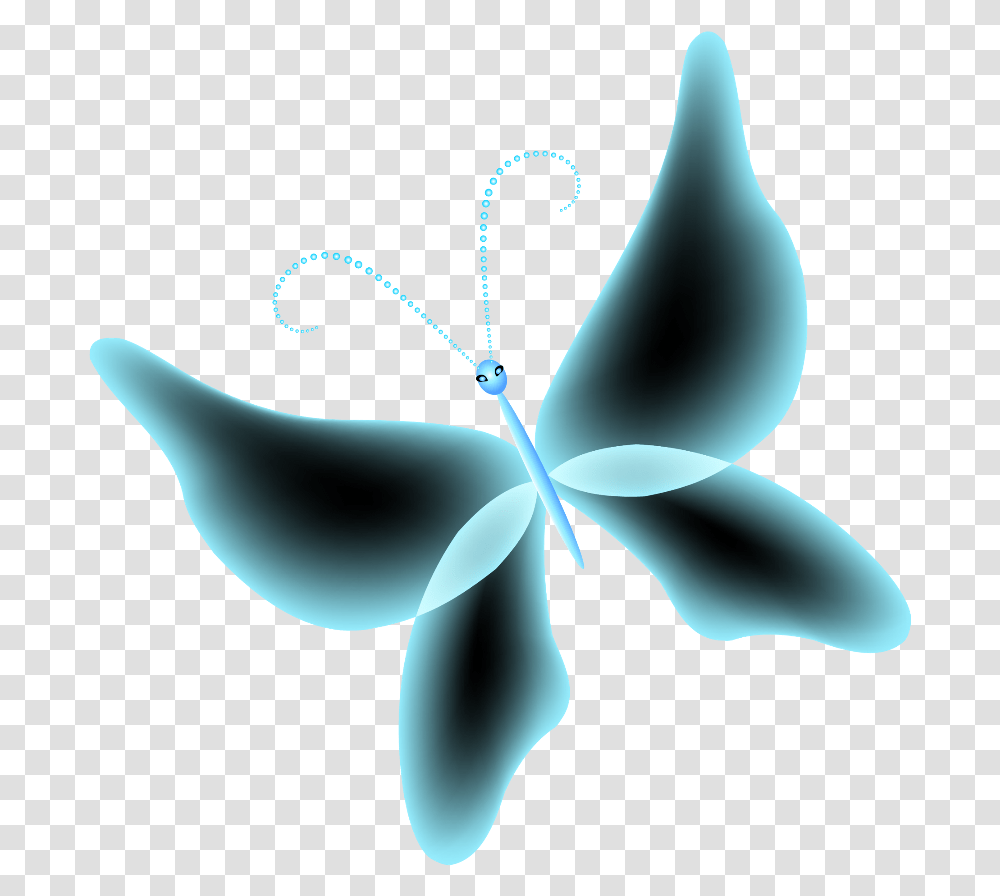 Download Mq Blue Butterfly Butterflys Butterflies, Ornament, Pattern, Fractal, Floral Design Transparent Png