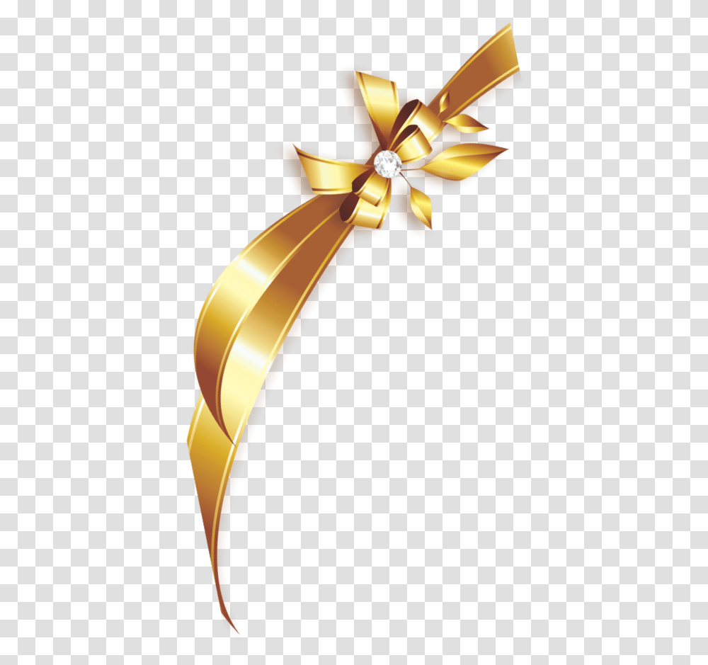 Download Mq Gold Diamond Diamonds Bow Bows Image Gift Wrapping, Lamp, Machine, Propeller, Lighting Transparent Png