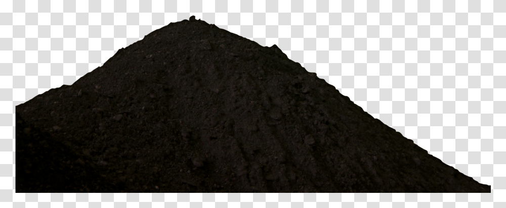 Download Mud Clipart Dirt Pile Dirt Pile Black, Soil, Outdoors, Nature, Rock Transparent Png