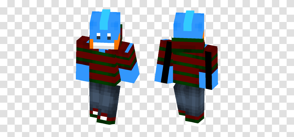 Download Mudkip In A Christmas Sweater Minecraft Skin For Man In Suit Minecraft Skin, Clothing, Apparel, Flag, Symbol Transparent Png