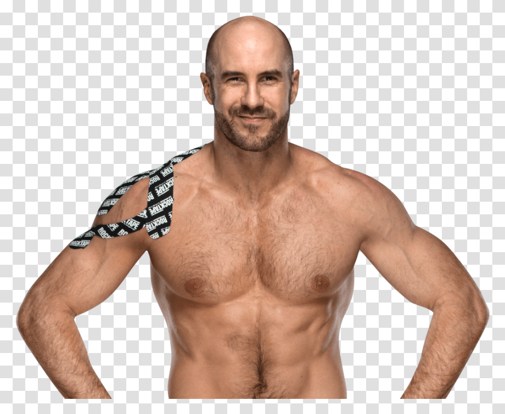 Download Muscle Man Image For Free Wwe Cesro, Person, Human, Torso, Face Transparent Png