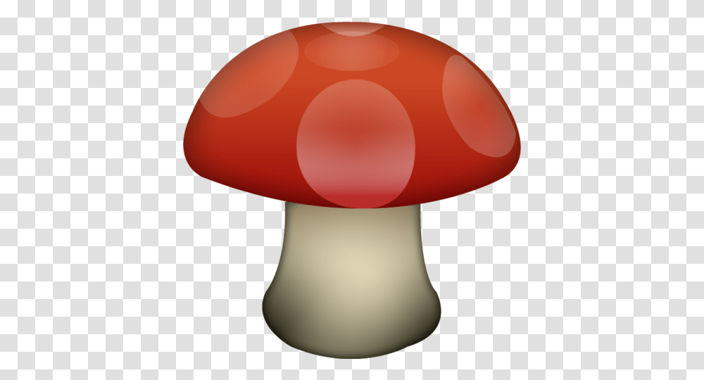 Download Mushroom Emoji Image In Emoji Island, Plant, Amanita, Agaric, Fungus Transparent Png