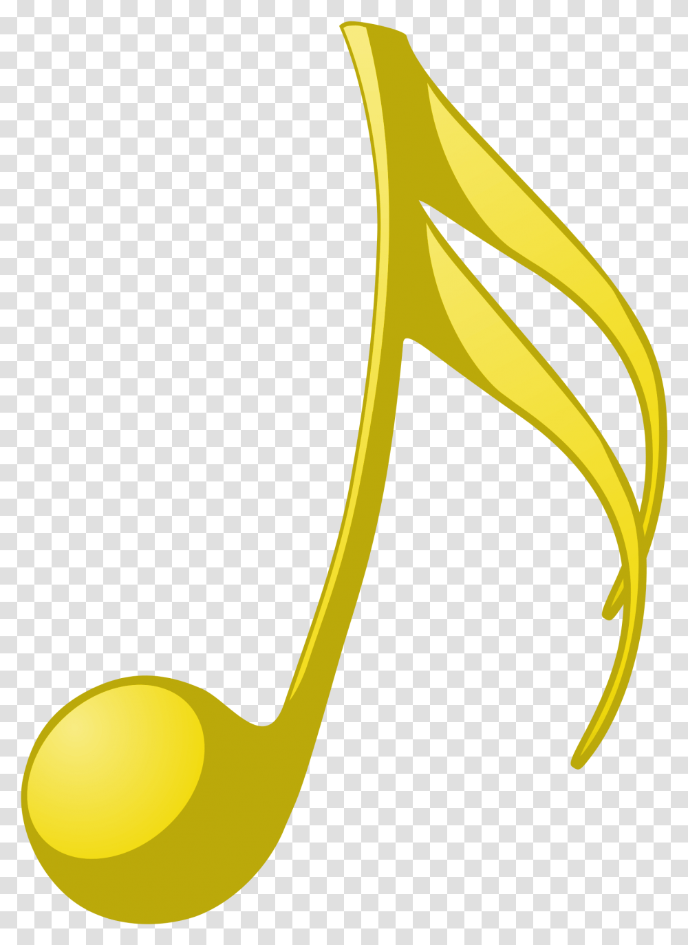 Download Music Note Image With No Background Pngkeycom Yellow Music Note, Plant, Hip Transparent Png