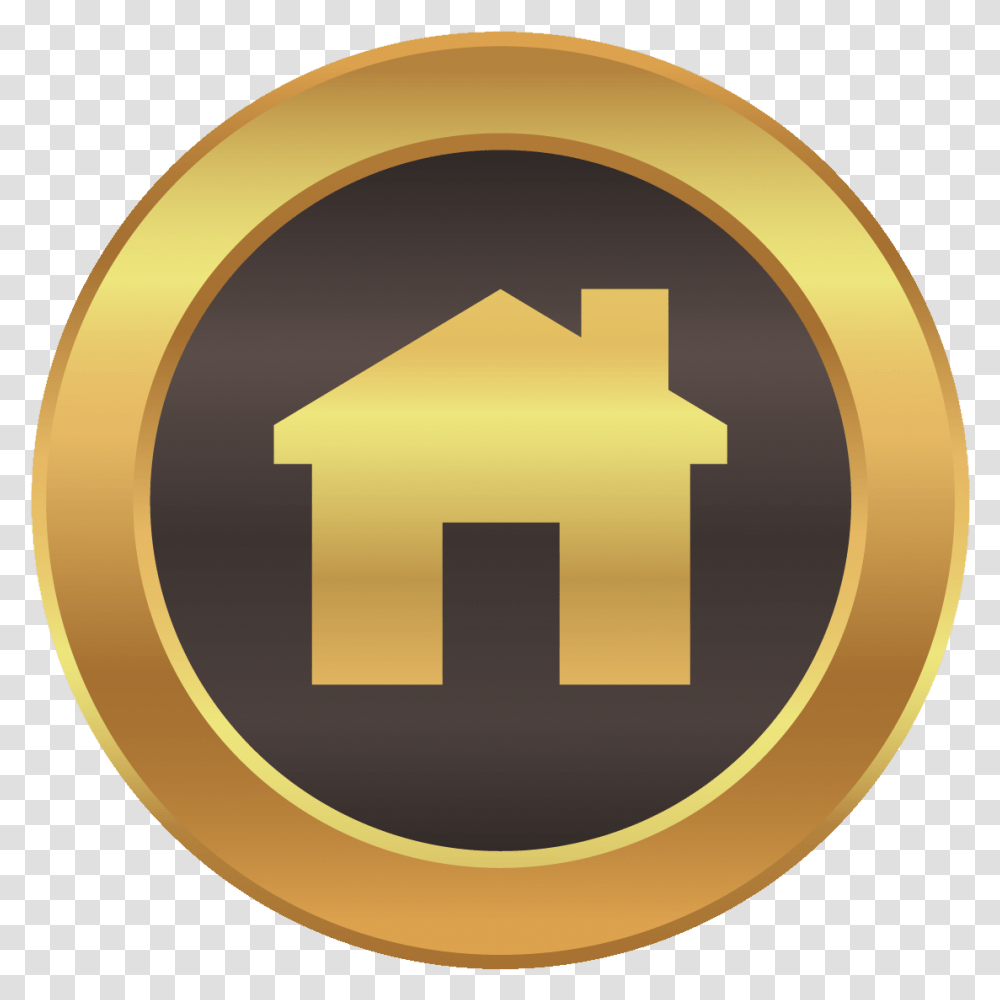 Download Music Oh Girl By Sena Huks Galantmedia Home Icon Gold Free, Coin, Money, Symbol, Car Transparent Png