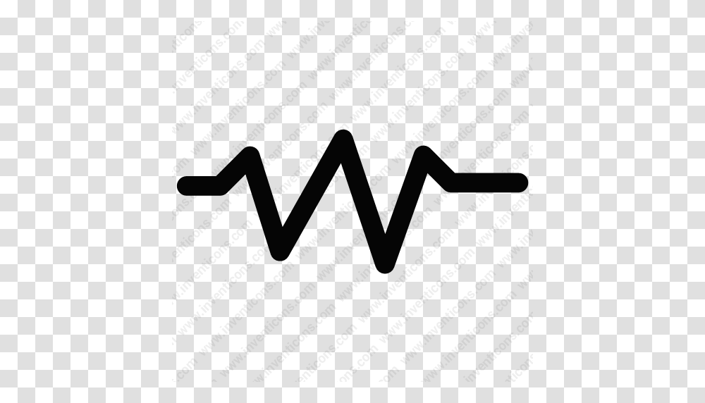 Download Music Sound Wave Linemusicsoundsoundwavewave Icon, Cross, Face Transparent Png