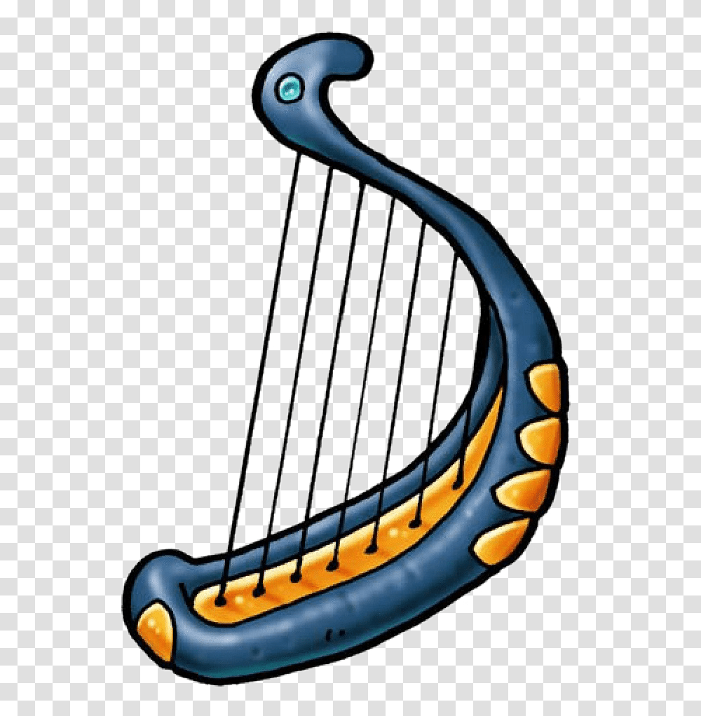 Download Musical Instruments In Bible Clipart Musical Harp, Leisure Activities, Lyre, Guitar, Lute Transparent Png