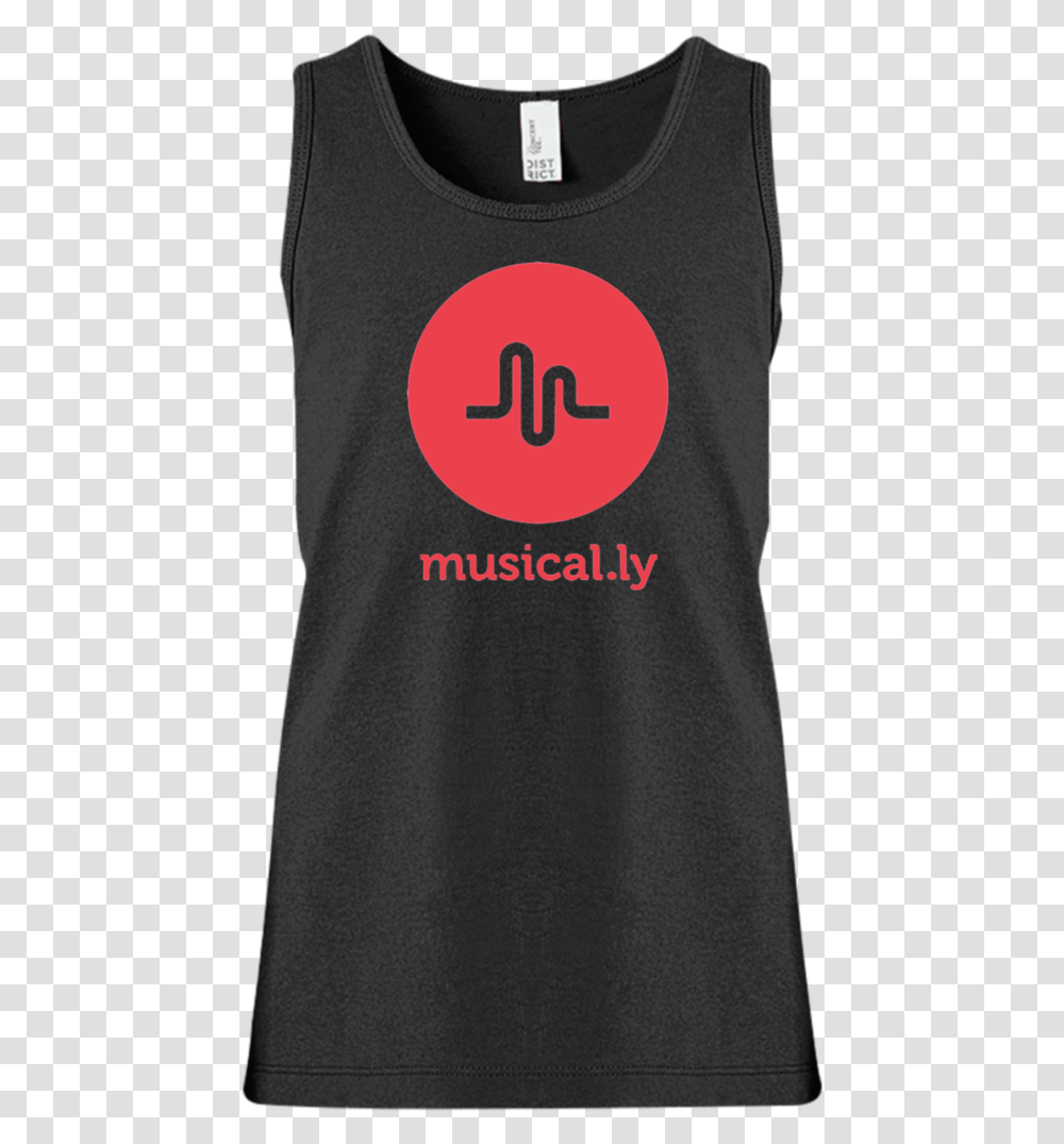 Download Musically Girls' Tank Top T Shirts Tshirt Full Musical Ly, Clothing, Apparel, T-Shirt, Bib Transparent Png