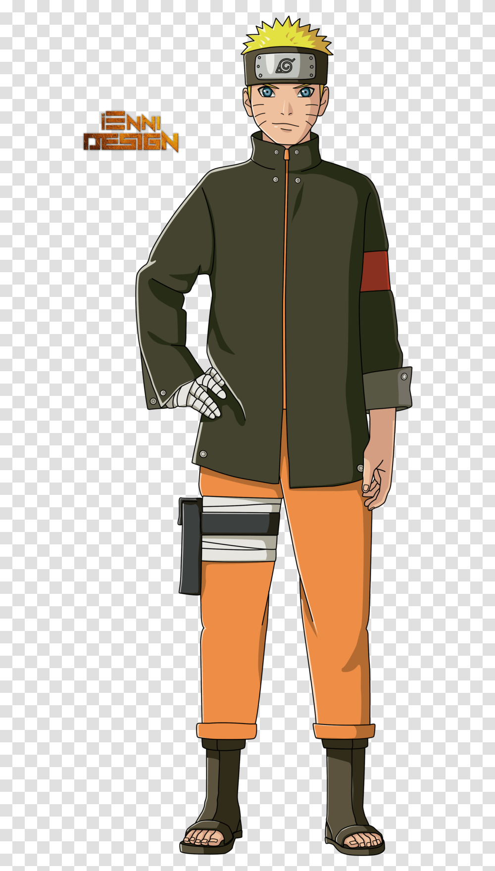 Download Naruto The Last For Designing Naruto Uzumaki Naruto The Last, Person, Sleeve, Coat Transparent Png