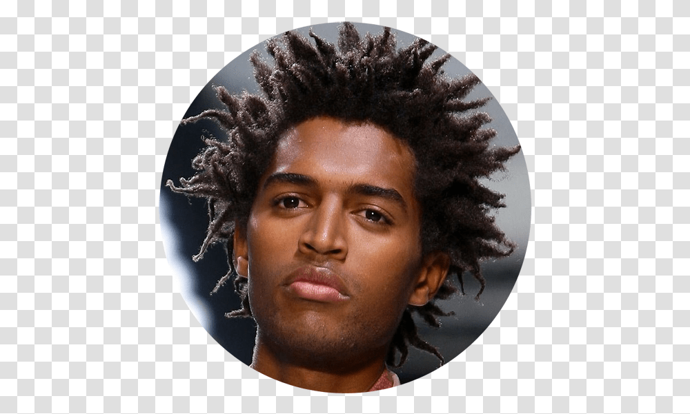 Download Natural Afro Hairstyles For Men With Curly Hair, Face, Person, Human, Head Transparent Png