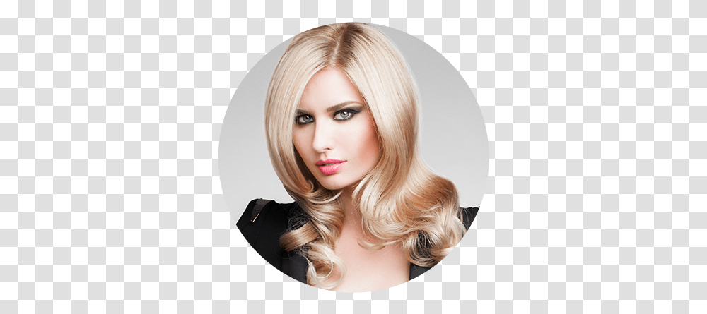 Download Natural Keratin Smoothing Treatment For Blonde Hair Blond, Wig, Person, Human, Haircut Transparent Png