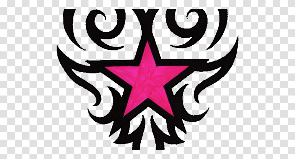 Download Nautical Star Tattoos Clipart Star Tattoo, Symbol, Star Symbol Transparent Png