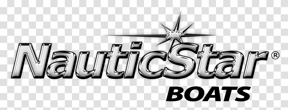 Download Nauticstar Chrome Logo Nautic Star Boats Logo Nauticstar Boats Logo, Text, Alphabet, Symbol, Label Transparent Png