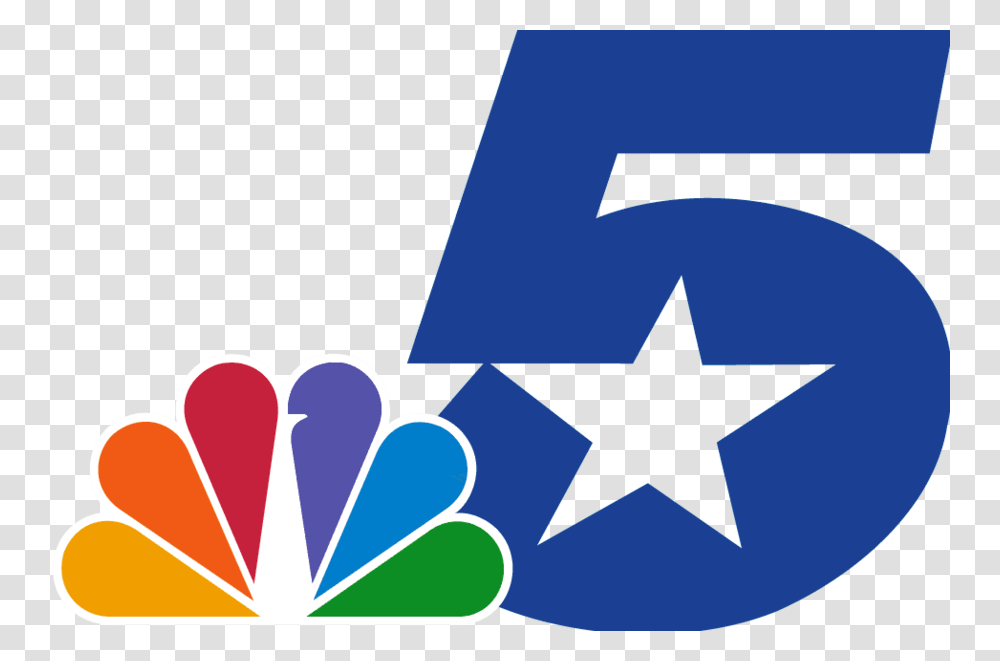 Download Nbc Dallas Clipart Dallas Fort Worth Kxas Tv Text, Number, Star Symbol, Recycling Symbol Transparent Png
