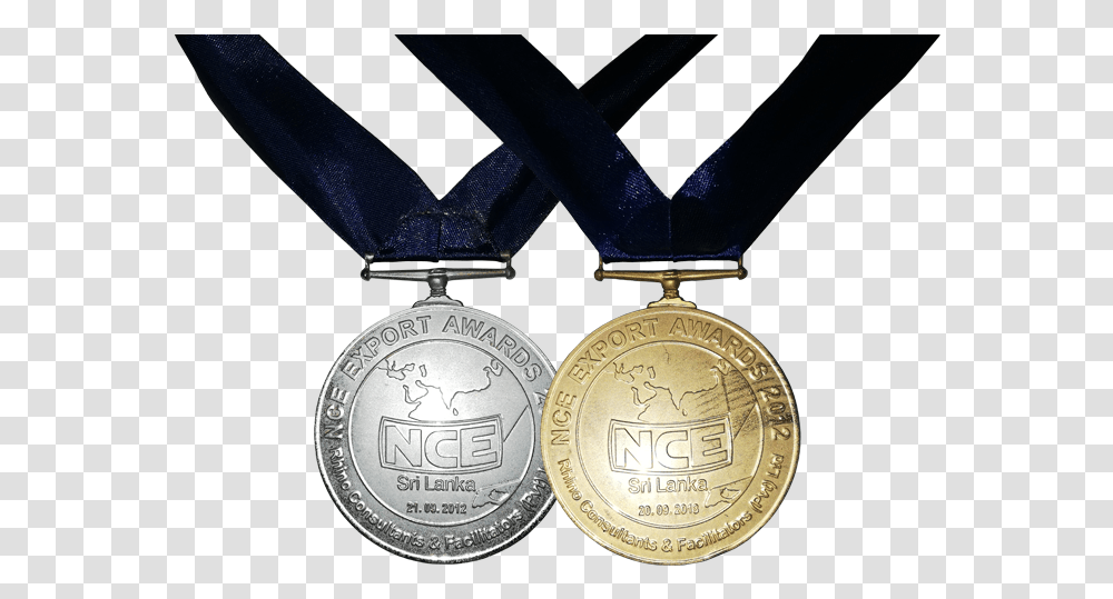 Download Nce Export Awards Gold Medal Image With No Gold Medal, Trophy, Wristwatch Transparent Png