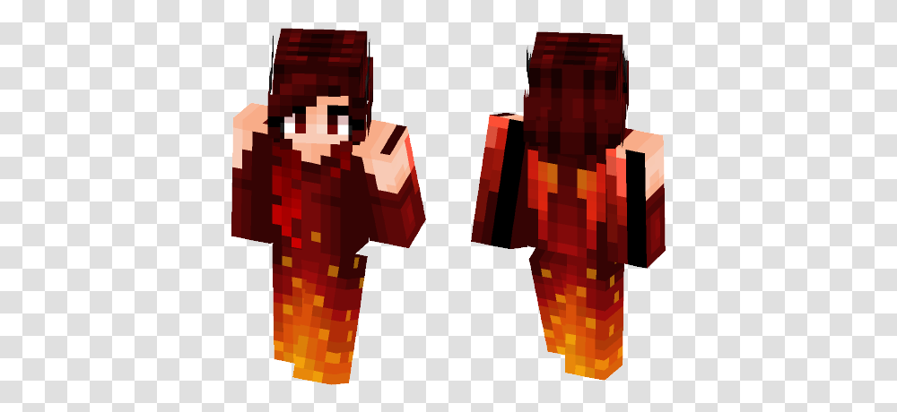 Download Nether Queen Minecraft Skin For Free Minecraft Skin Red Arrow, Robot Transparent Png
