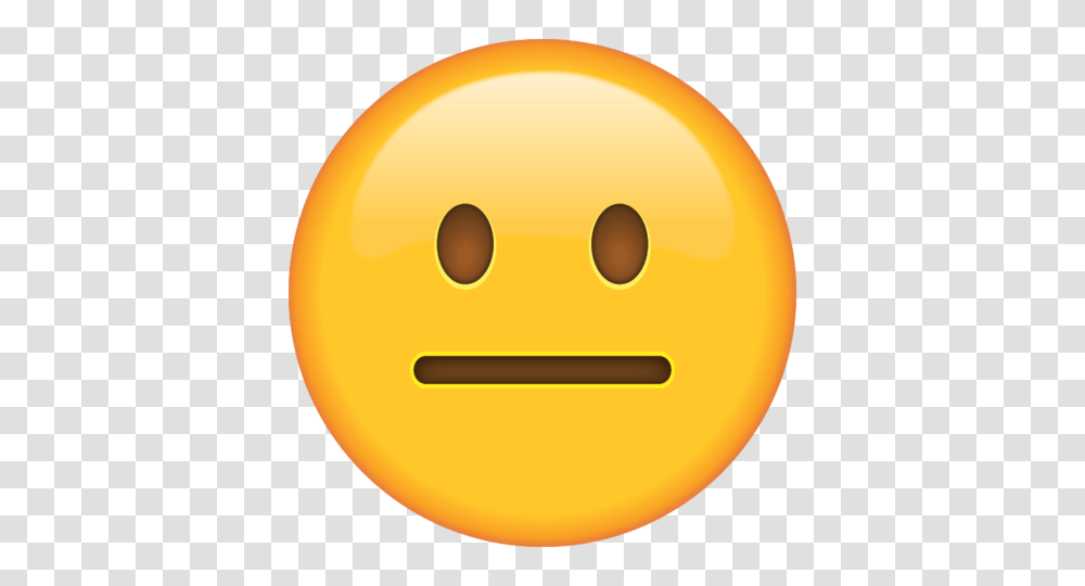 Download Neutral Face Emoji Emoji Island, Word, Sphere Transparent Png