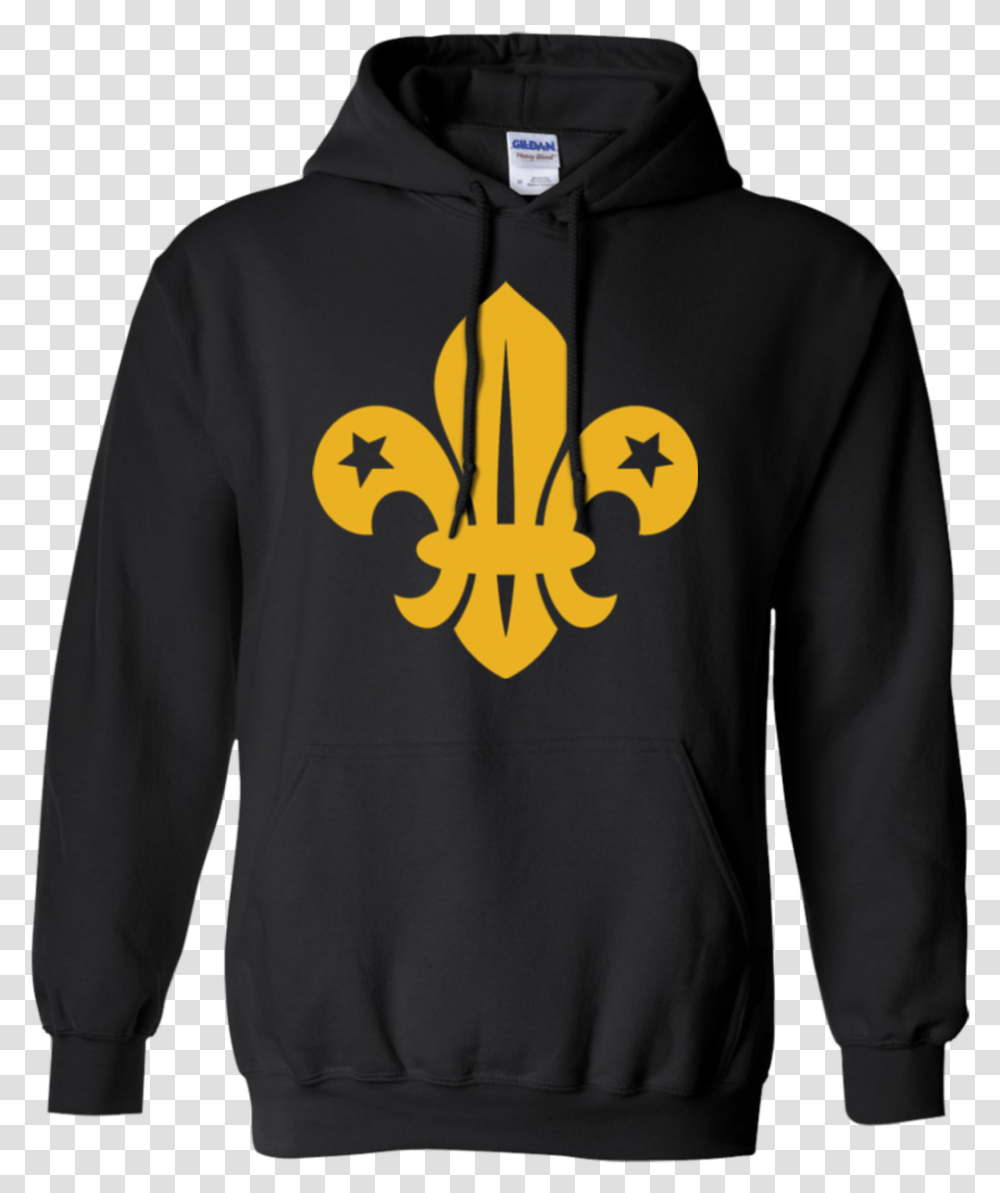 Download New Orleans Saints Logo Hoodies Sweatshirts Dilly Thrasher Hoodie Background, Clothing, Apparel, Sweater, Sleeve Transparent Png