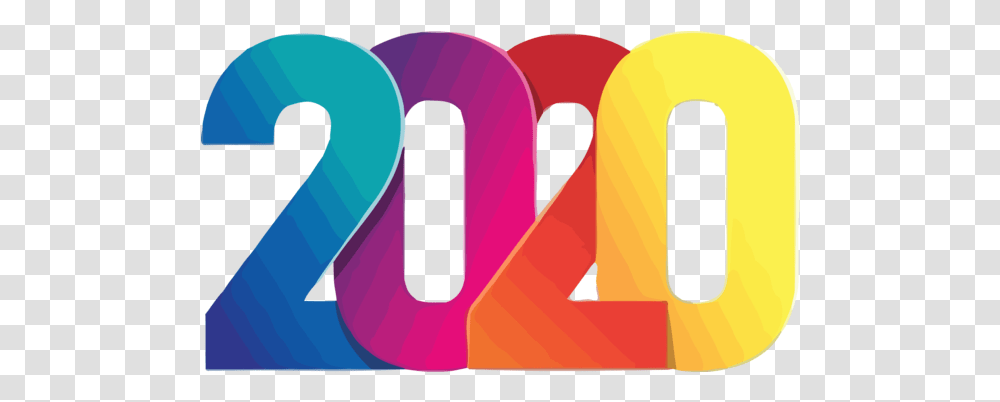 Download New Years 2020 Text Font Line For Happy Year New Year Decoration, Alphabet, Clothing, Symbol, Number Transparent Png
