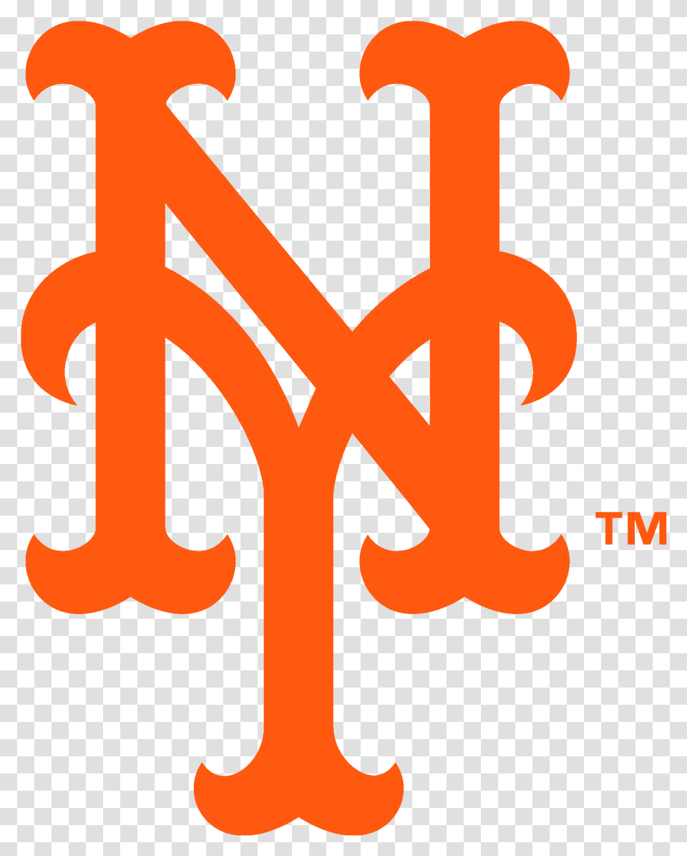 Download New York Mets Logo Image Logo New York Mets, Text, Alphabet, Word, Cross Transparent Png