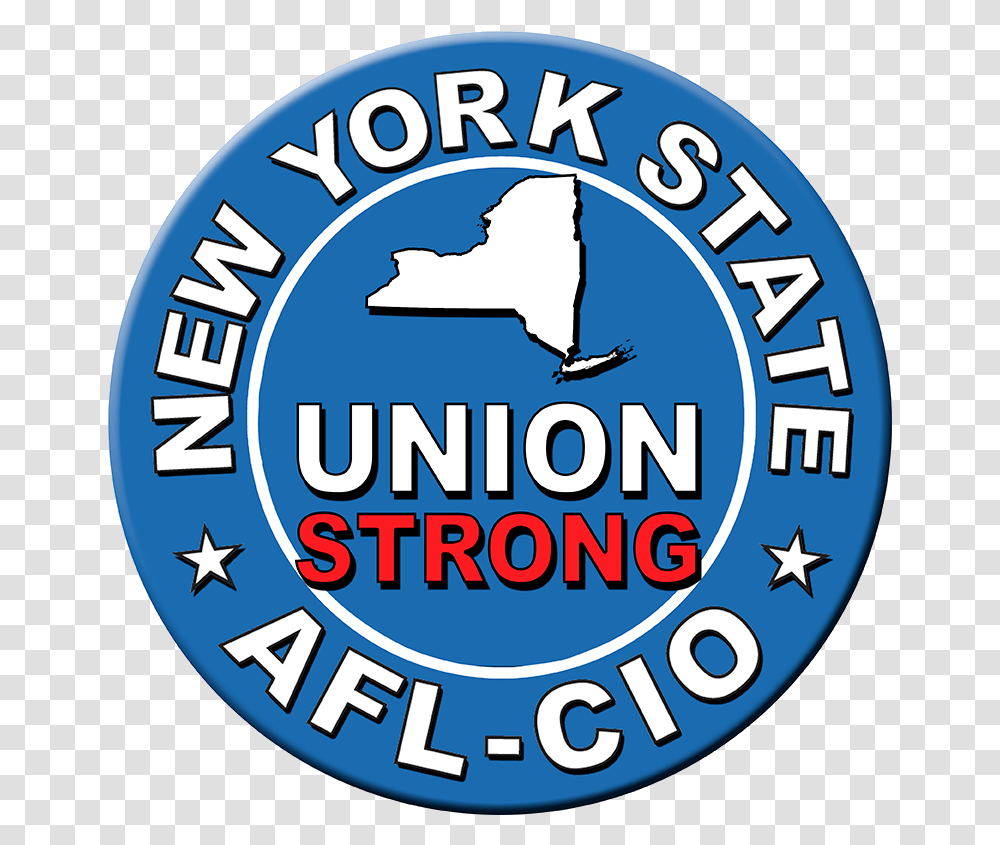 Download New York State Afl Cio Chicago Blackhawks Circle Circle, Logo, Symbol, Label, Text Transparent Png