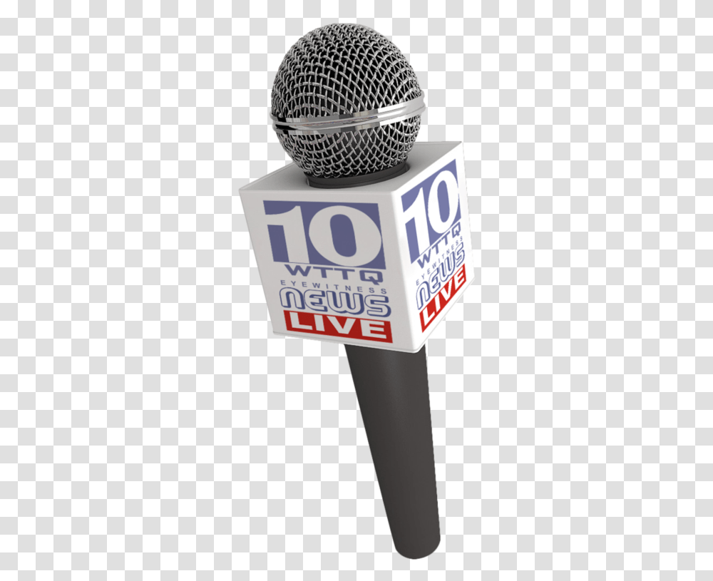 Download News Microphone Banner Freeuse Stock News News Microphone, Text, Bottle, Machine, Ink Bottle Transparent Png