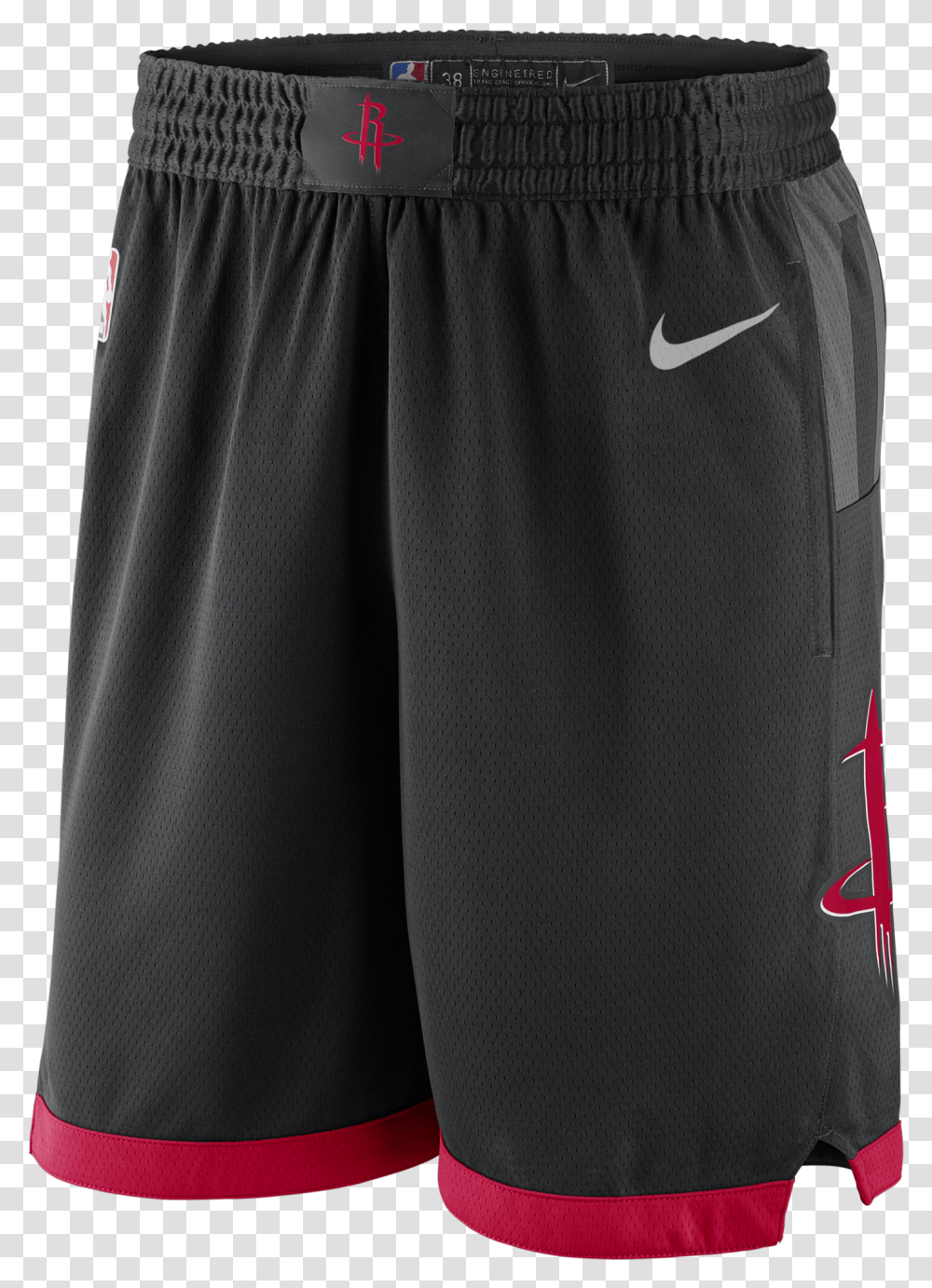 Download Nike Nba Houston Rockets Swingman Shorts Rockets Houston Rockets Basketball Shorts, Clothing, Apparel Transparent Png