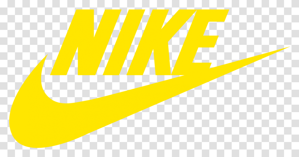 Download Nike Nike Logo Yellow, Car, Vehicle, Transportation, Automobile Transparent Png
