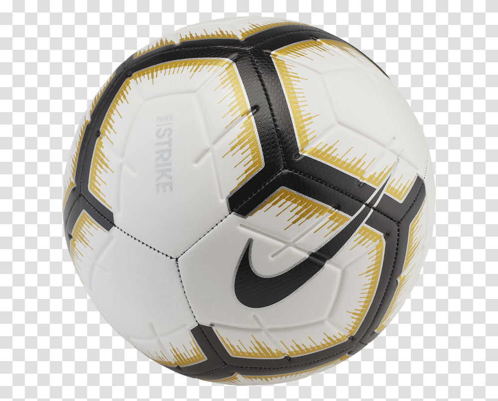 Download Nike Strike Soccer Ball Gold Image With No Nike Strike Soccer Ball, Football, Team Sport, Sports Transparent Png