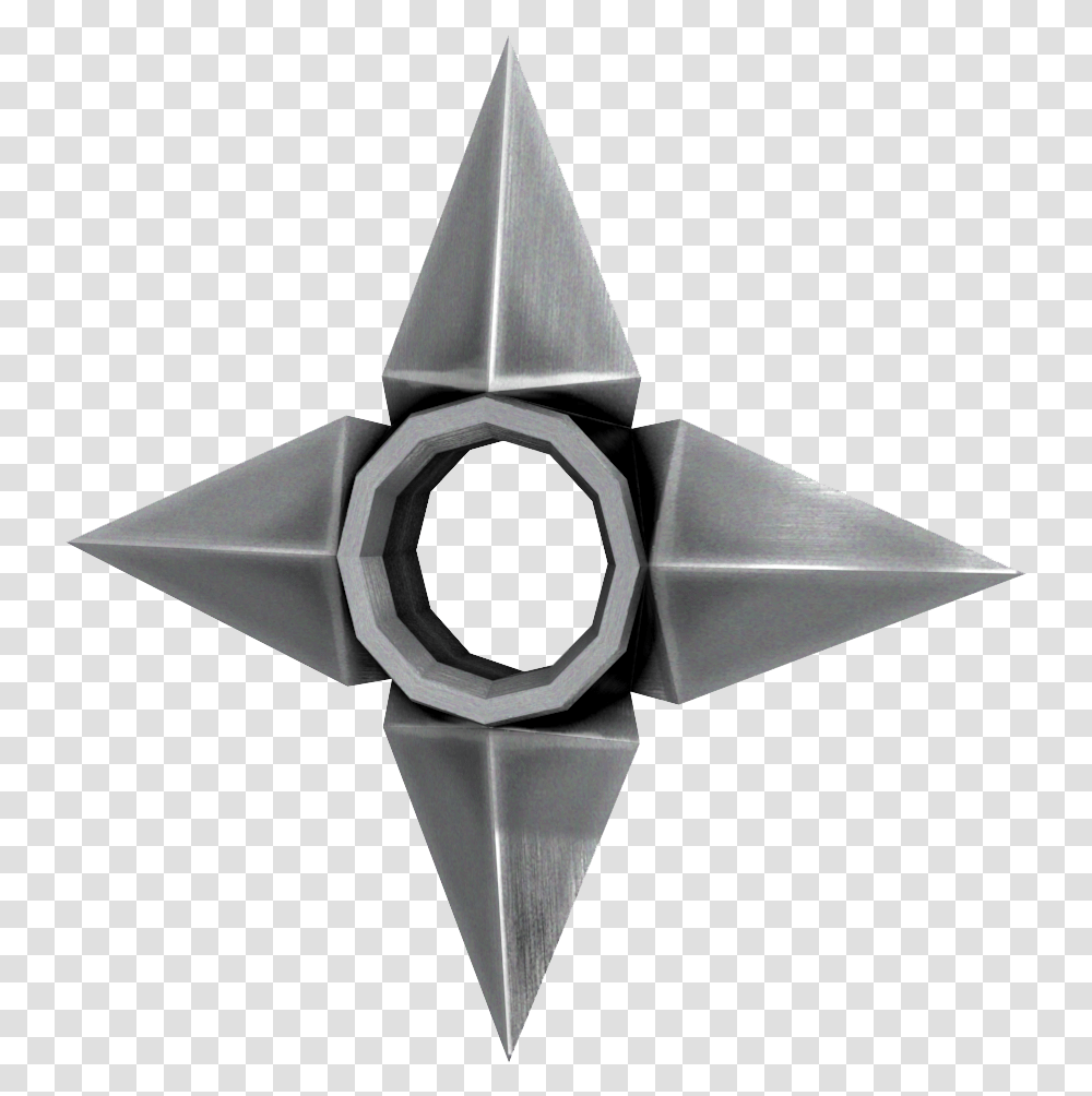 Download Ninja Star Shuriken Origami How To Make A Ninja Star With Paper, Symbol, Star Symbol, Cross, Logo Transparent Png